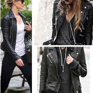 Stylish Black Leather Jacket